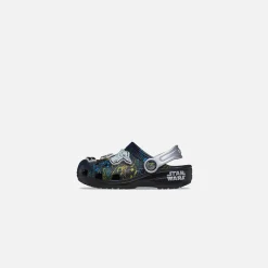 New Crocs Toddler Classic Grogu Clog Black