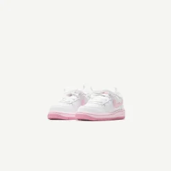 Cheap Nike Toddler Force 1 White / Elemental Pink / Medium Soft Pink / Pink Foam