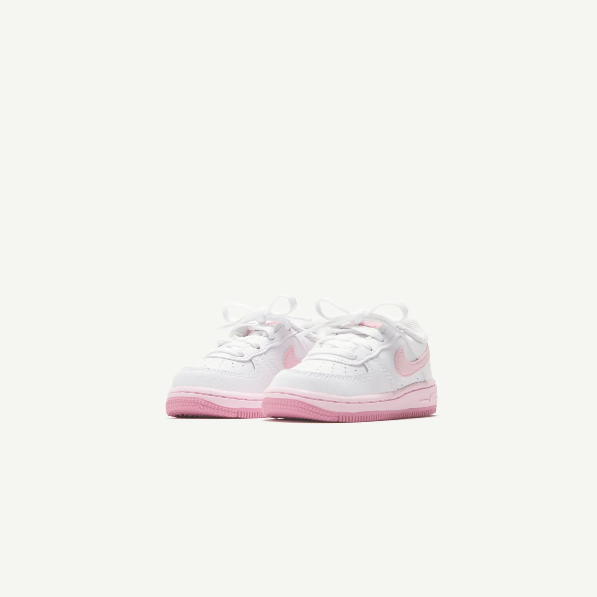 Cheap Nike Toddler Force 1 White / Elemental Pink / Medium Soft Pink / Pink Foam