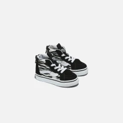 Online Vans Toddler Sk8-Hi Zip Black / Grey
