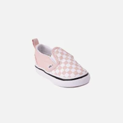 Clearance Vans Toddler Slip-On V Rose Smoke