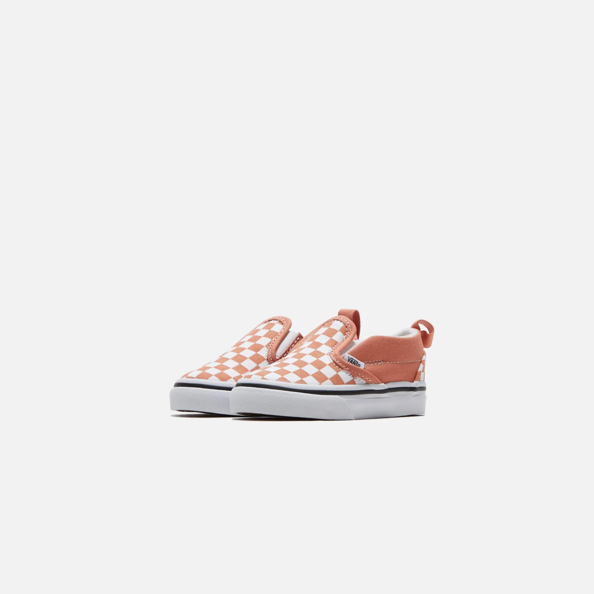 Cheap Vans Toddler Slip-On V Color Theory Checkerboard Sun Baked