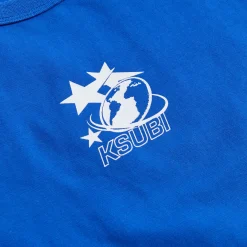 Sale Ksubi Trackstar Baby Tee Cobalt