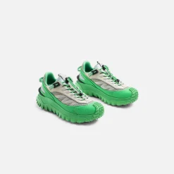 Discount Moncler Trailgrip Low Top Sneakers Green Taupe