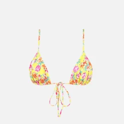 Sale Heavy Manners Triangle Front Tie Top Miss Bahamas