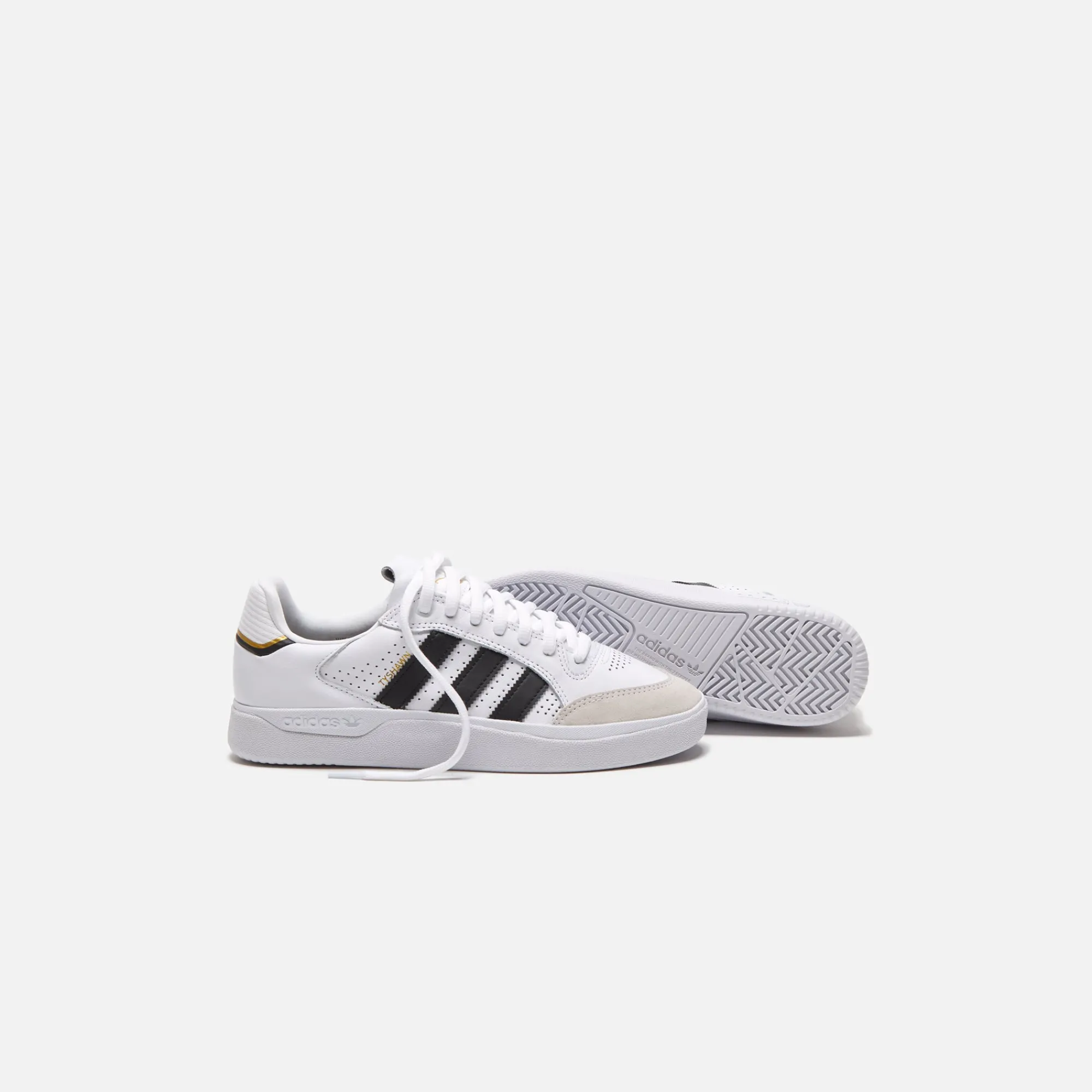 Fashion adidas Tyshawn Low White / Black