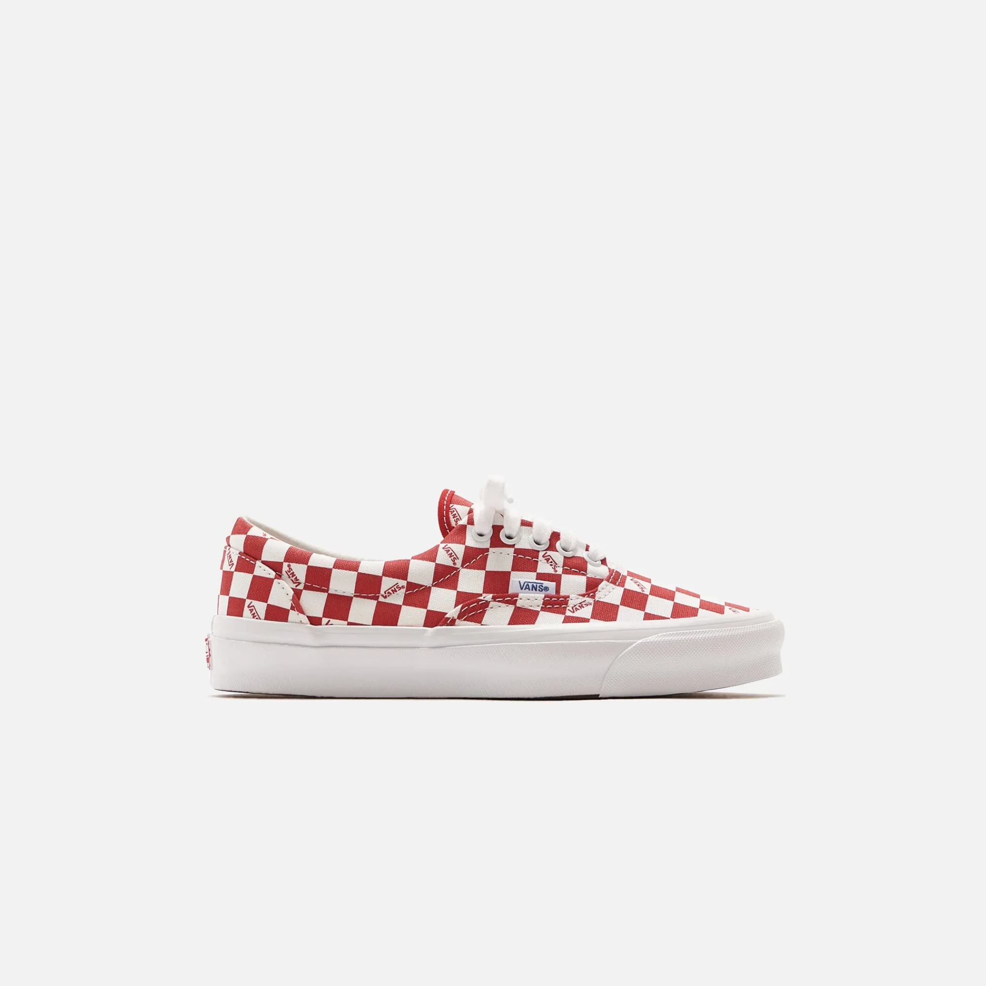 Cheap Vans Ua Og Era Lx Checkerboard / Racing Red