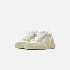 Discount Veja V-10 White / Natural