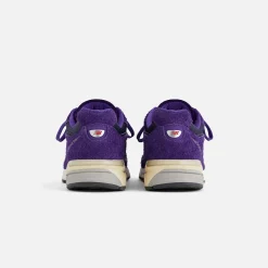 Shop New Balance 9990V4 Purple / Dark Grey / Silver