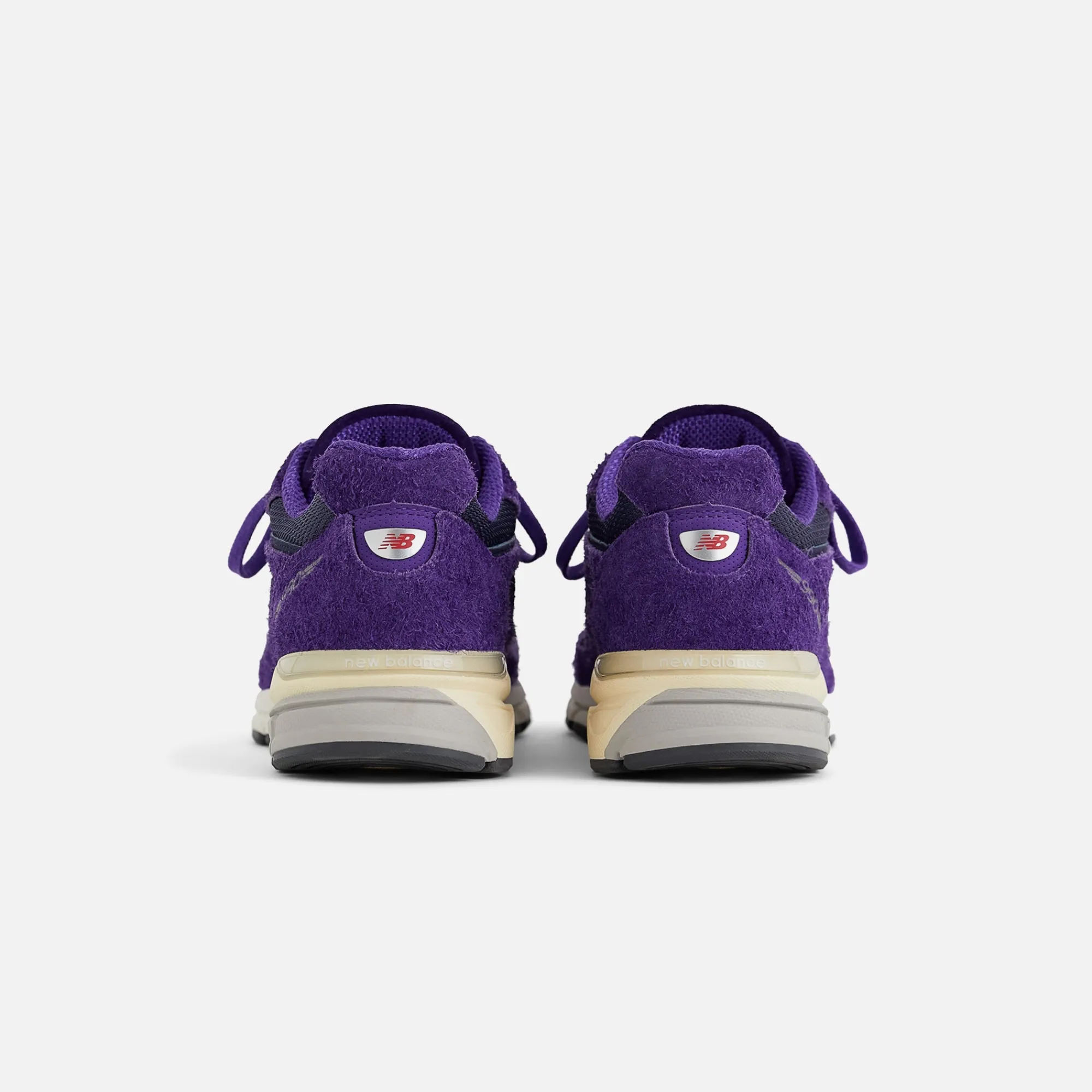 Shop New Balance 9990V4 Purple / Dark Grey / Silver