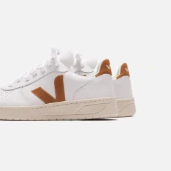 Flash Sale Veja V10 Extra Leather White / Camel
