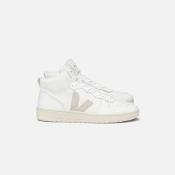 Fashion Veja V-15 Extra Natural Leather White
