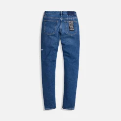 Cheap Ksubi Van Winkle Blazed Trashed Blue