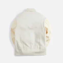 Cheap Visvim Varsity Jacket Ivory