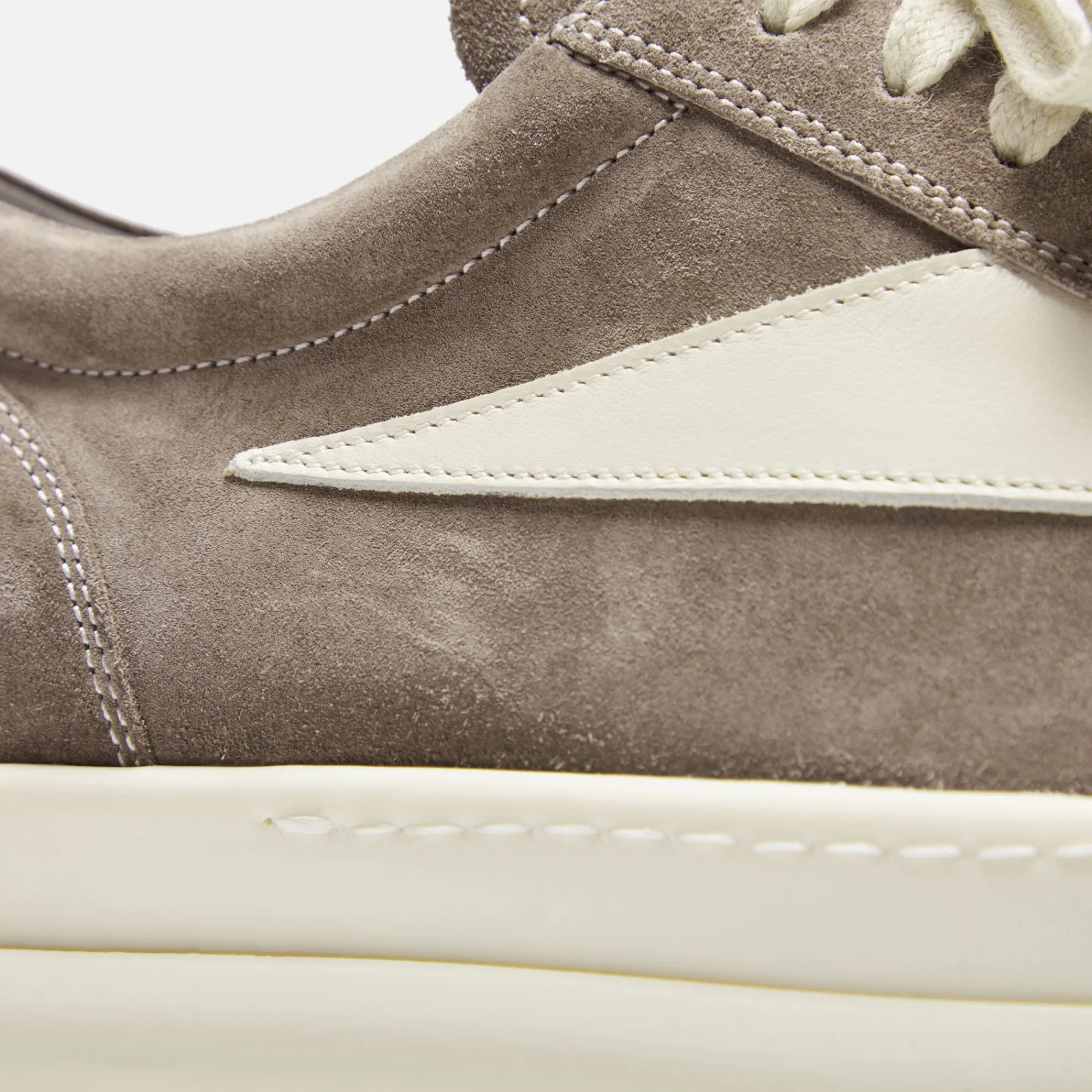 New Rick Owens Vintage Sneaks Dust / Milk / Milk