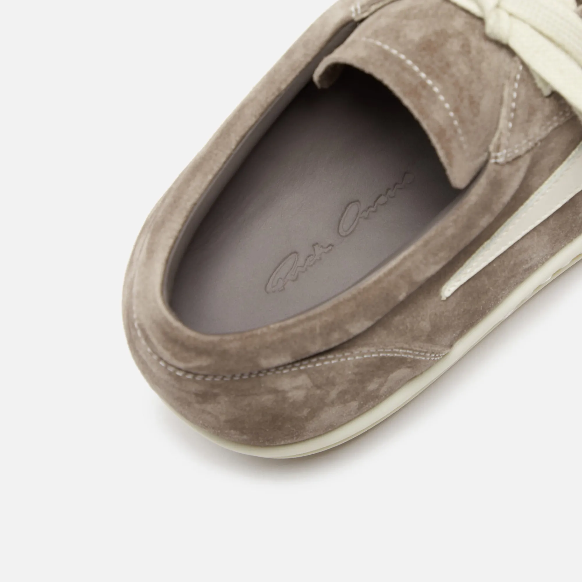 New Rick Owens Vintage Sneaks Dust / Milk / Milk