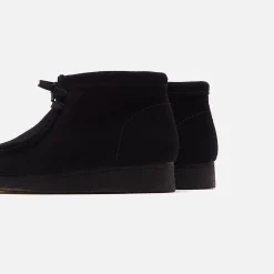 Cheap Clarks Wallabee Boot Black