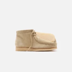 Clearance Clarks Wallabee Boot Maple Suede