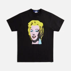 Best Sale Junya Watanabe Man Warhol Marilyn Print Tee Black