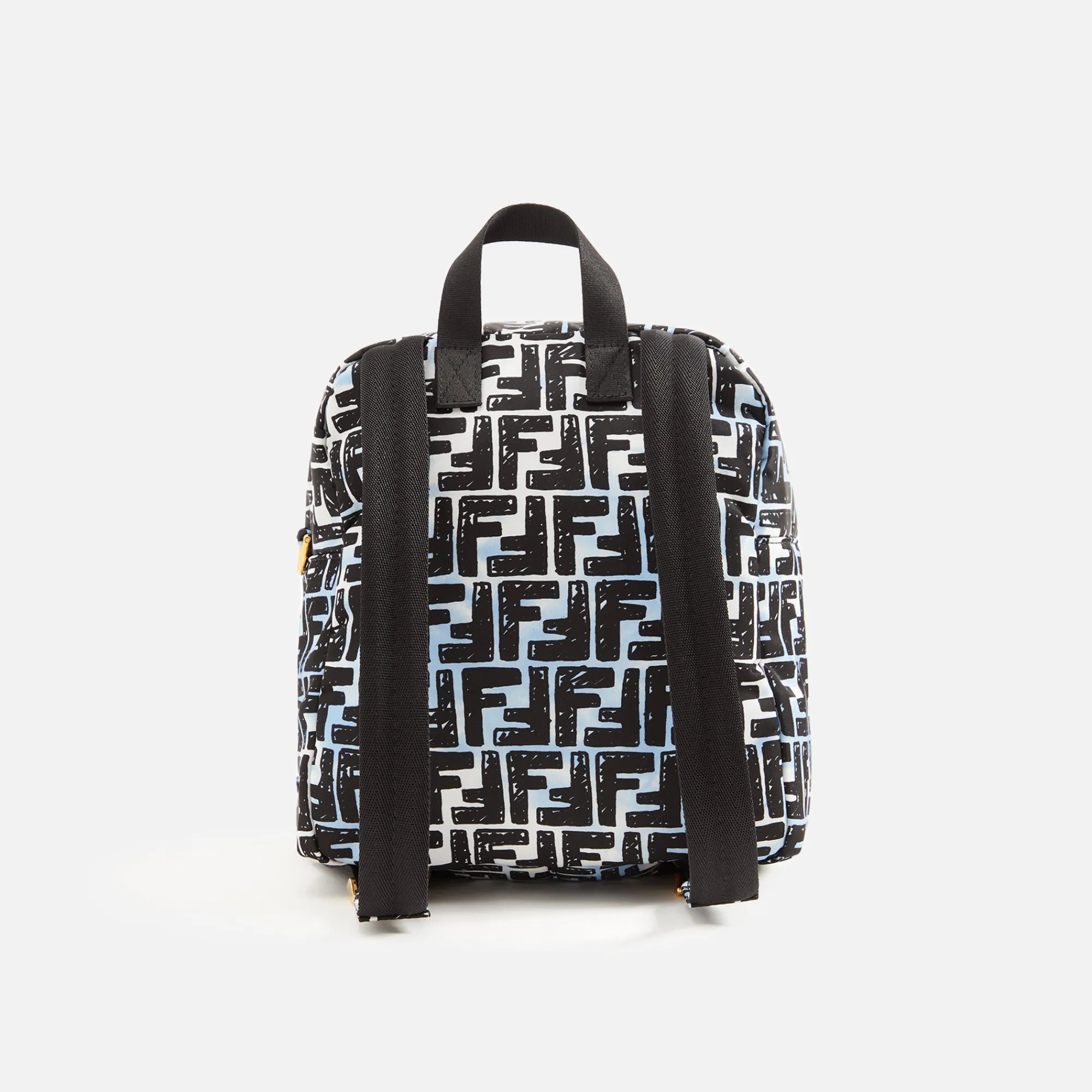 Cheap What Goes Around Comes Around Wgaca Fendi Nylon Logo Printed Backpack Multi