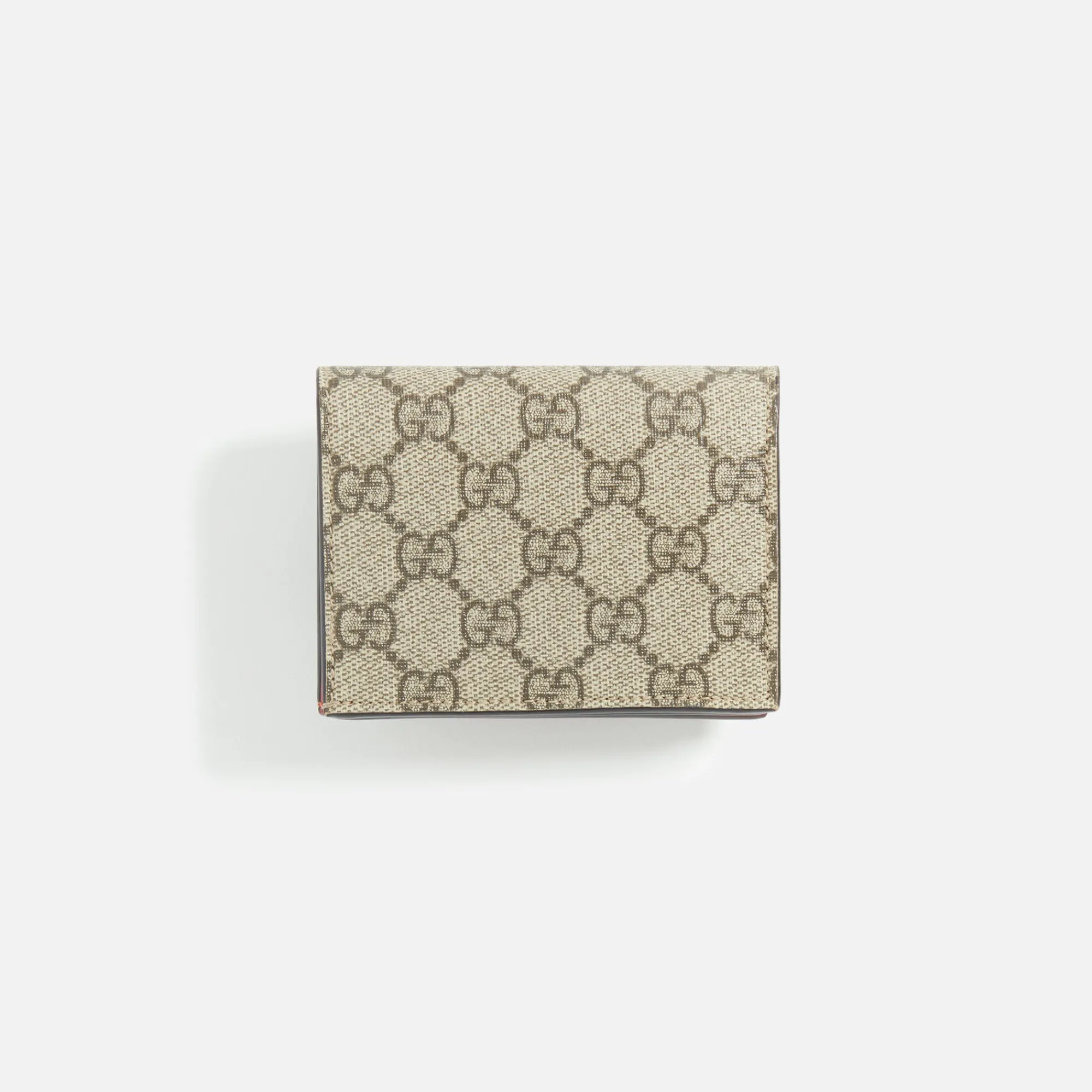 Sale What Goes Around Comes Around Wgaca Gucci Cherry Card Case Brown