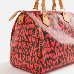 Fashion What Goes Around Comes Around Wgaca Louis Vuitton Sprouse Speedy 30 Pink