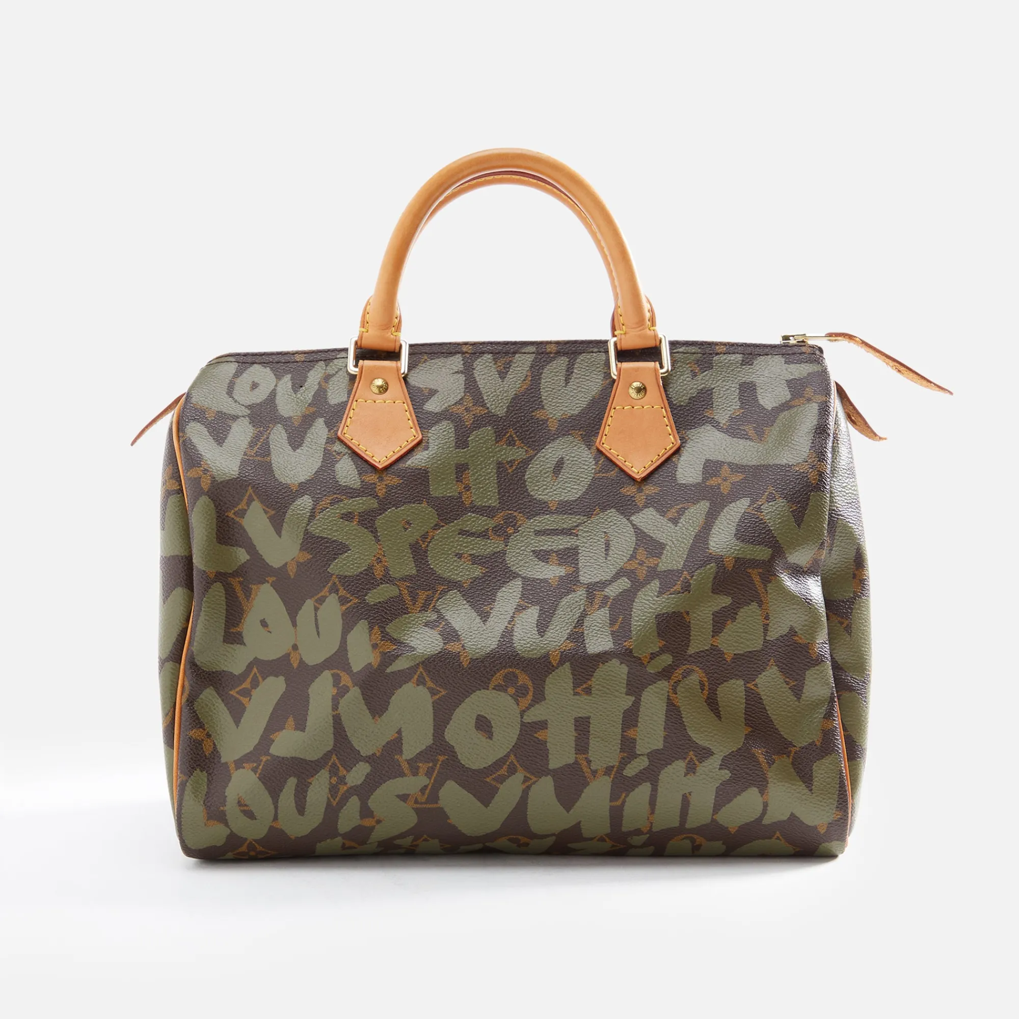 Online What Goes Around Comes Around Wgaca Louis Vuitton Sprouse Speedy 30 Green