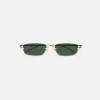 Shop Gucci Wireless Rectangle Frame Endura Gold