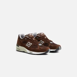 Outlet New Balance Wmns 991 Carafe / Antique White / White