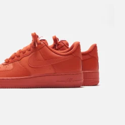 Cheap Nike Wmns Air Force 1 `07 Mantra Orange / Cinnabar / White