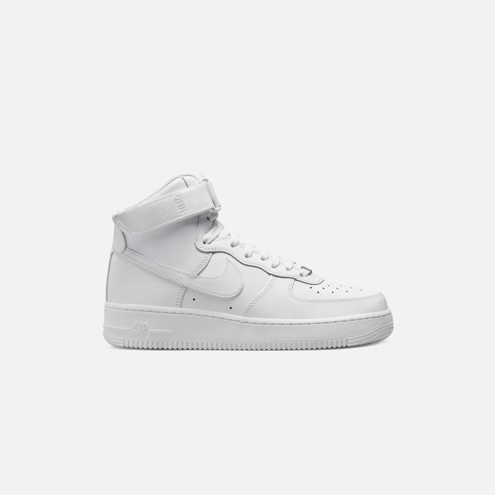 Cheap Nike Wmns Air Force 1 Hi Rec White / White / White
