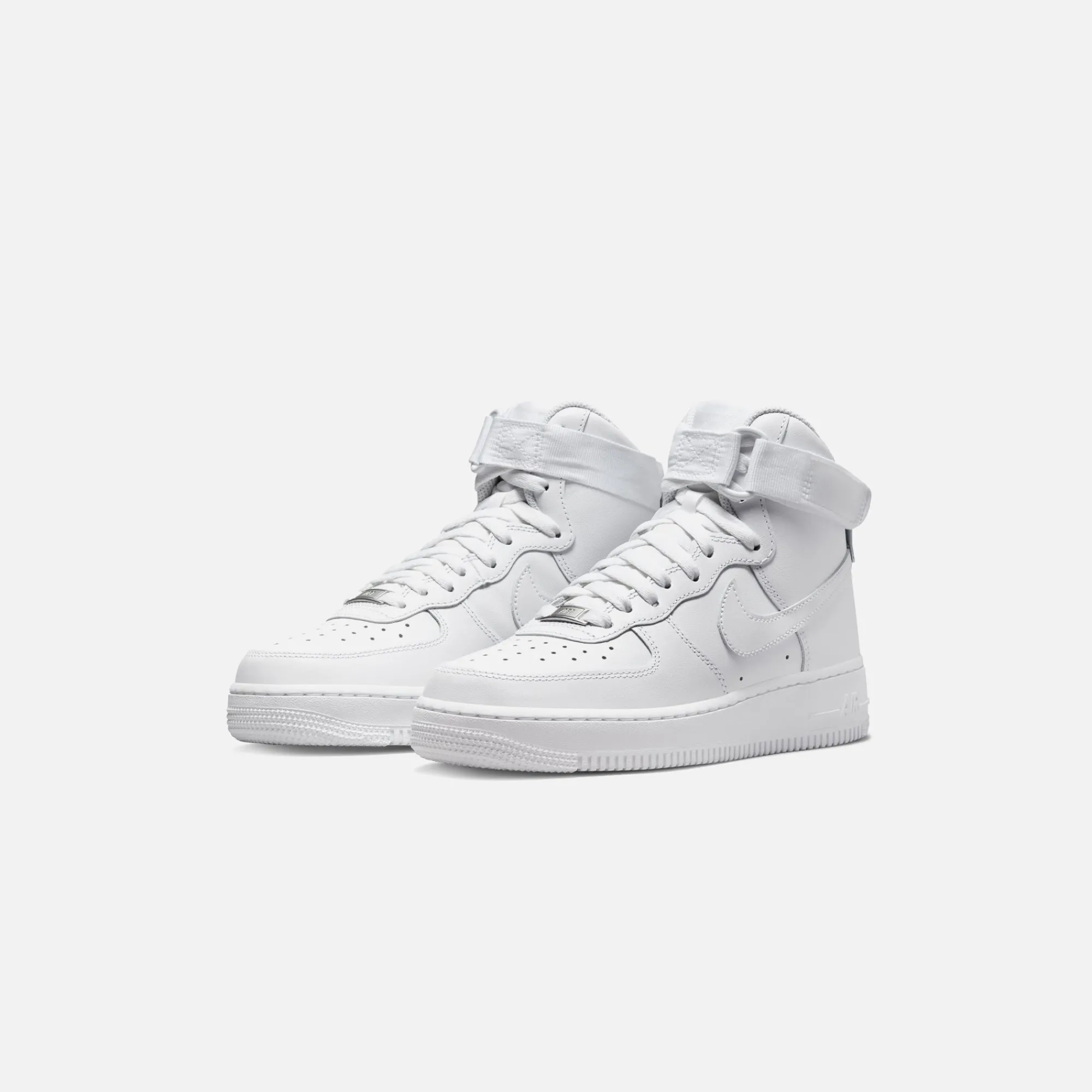 Cheap Nike Wmns Air Force 1 Hi Rec White / White / White