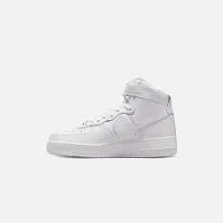 Cheap Nike Wmns Air Force 1 Hi Rec White / White / White
