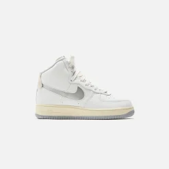 Hot Nike Wmns Air Force 1 Strapless Summit White / Silver