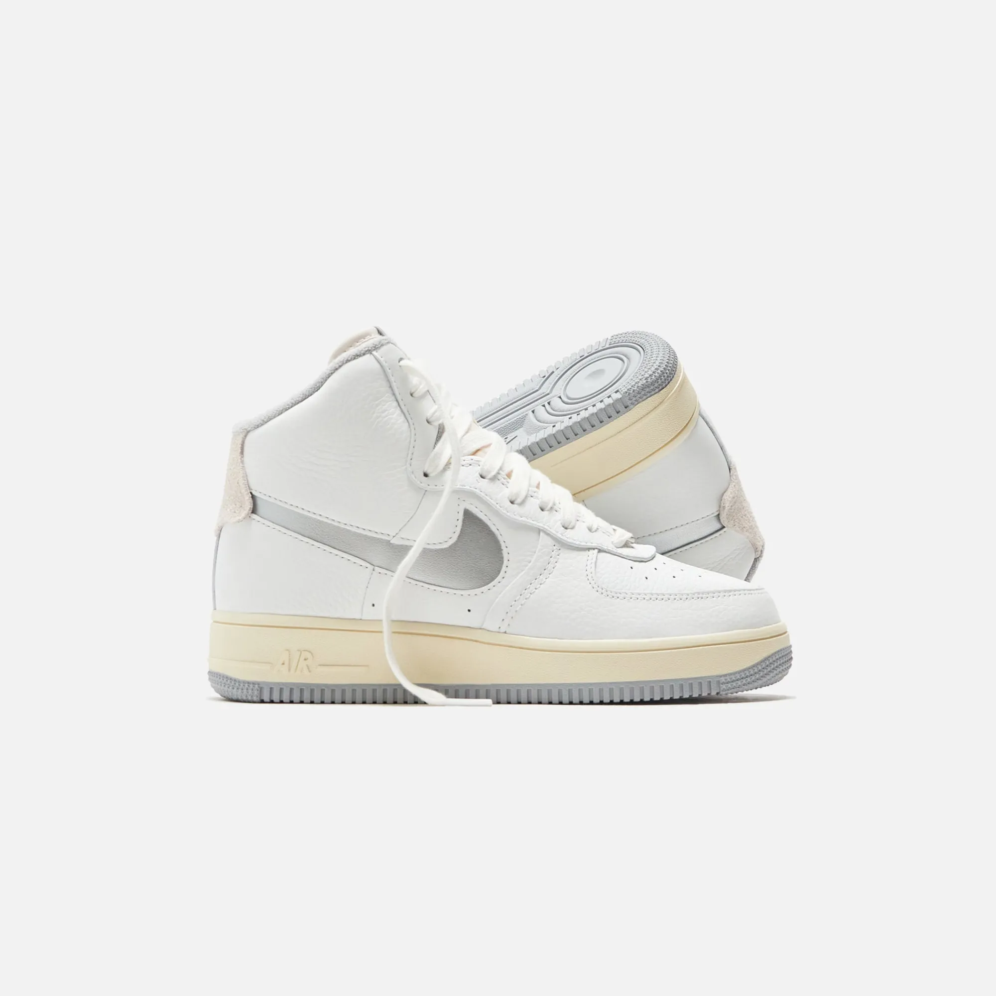 Hot Nike Wmns Air Force 1 Strapless Summit White / Silver