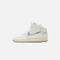 Hot Nike Wmns Air Force 1 Strapless Summit White / Silver