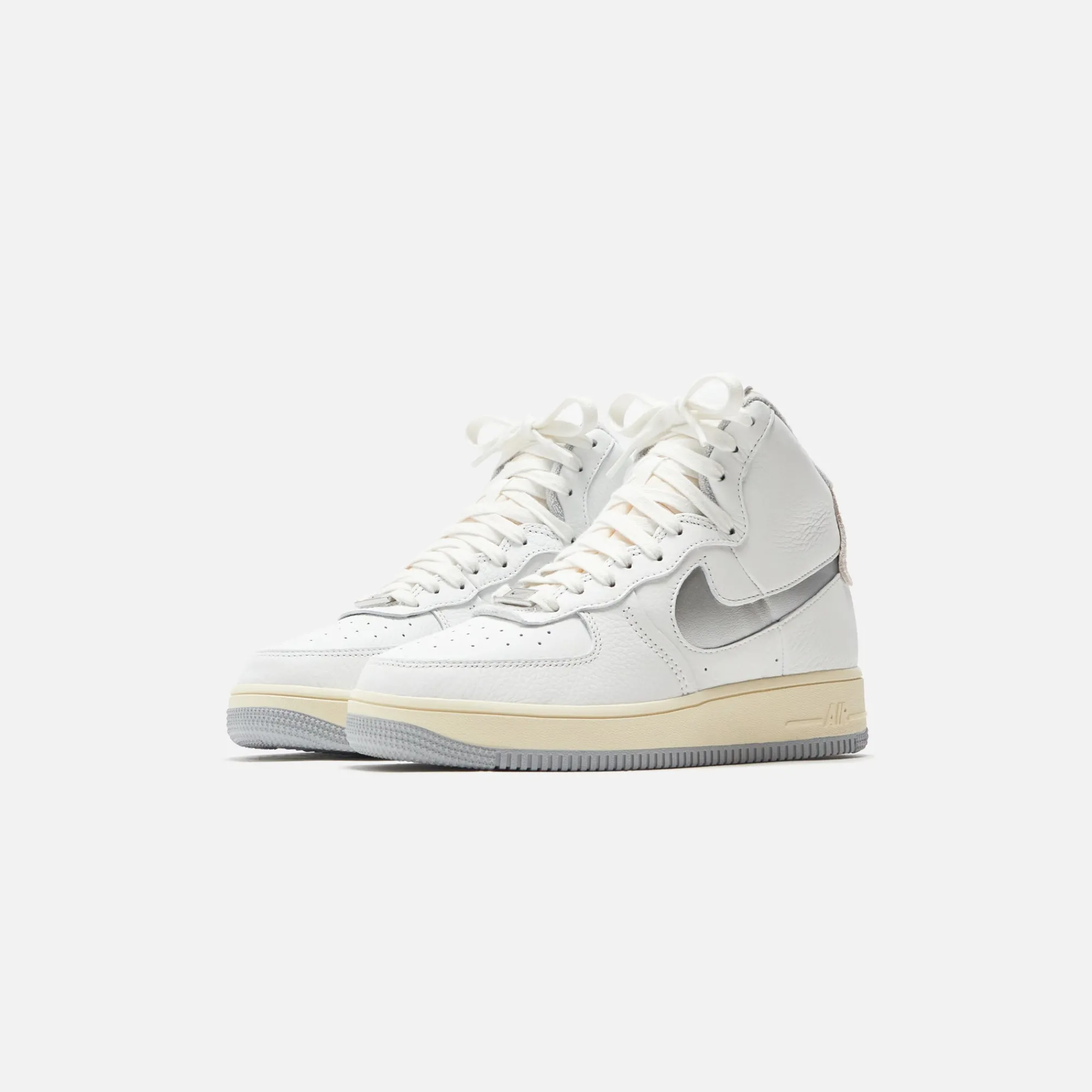 Hot Nike Wmns Air Force 1 Strapless Summit White / Silver