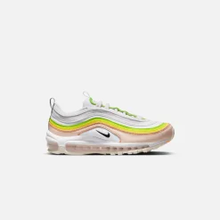 Best Sale Nike Wmns Air Max 97 White / Black / Pearl Pink / Action Green