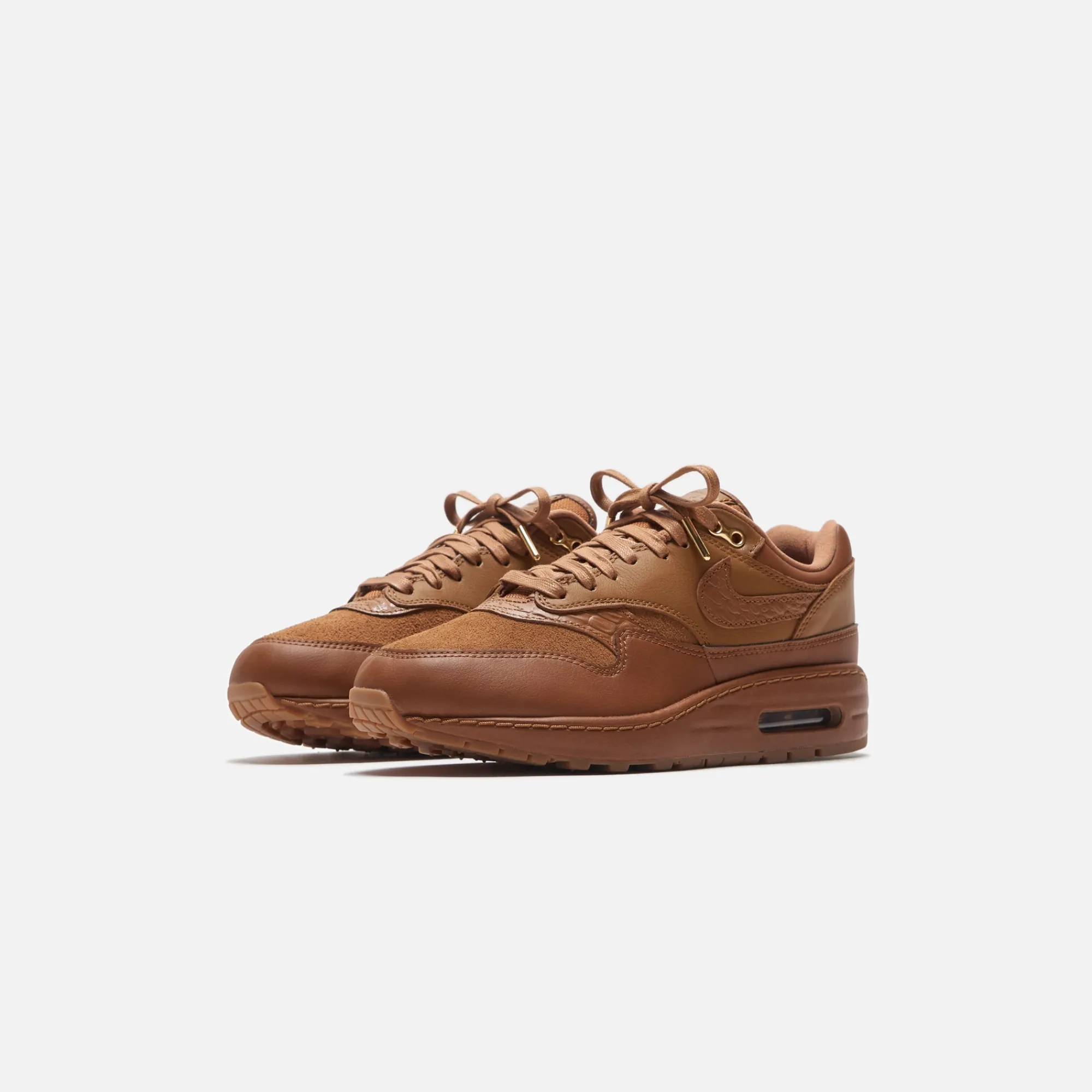 Best Nike Wmns Air Max 1 `87 Nbhd Ale Brown / Gum Medium Brown