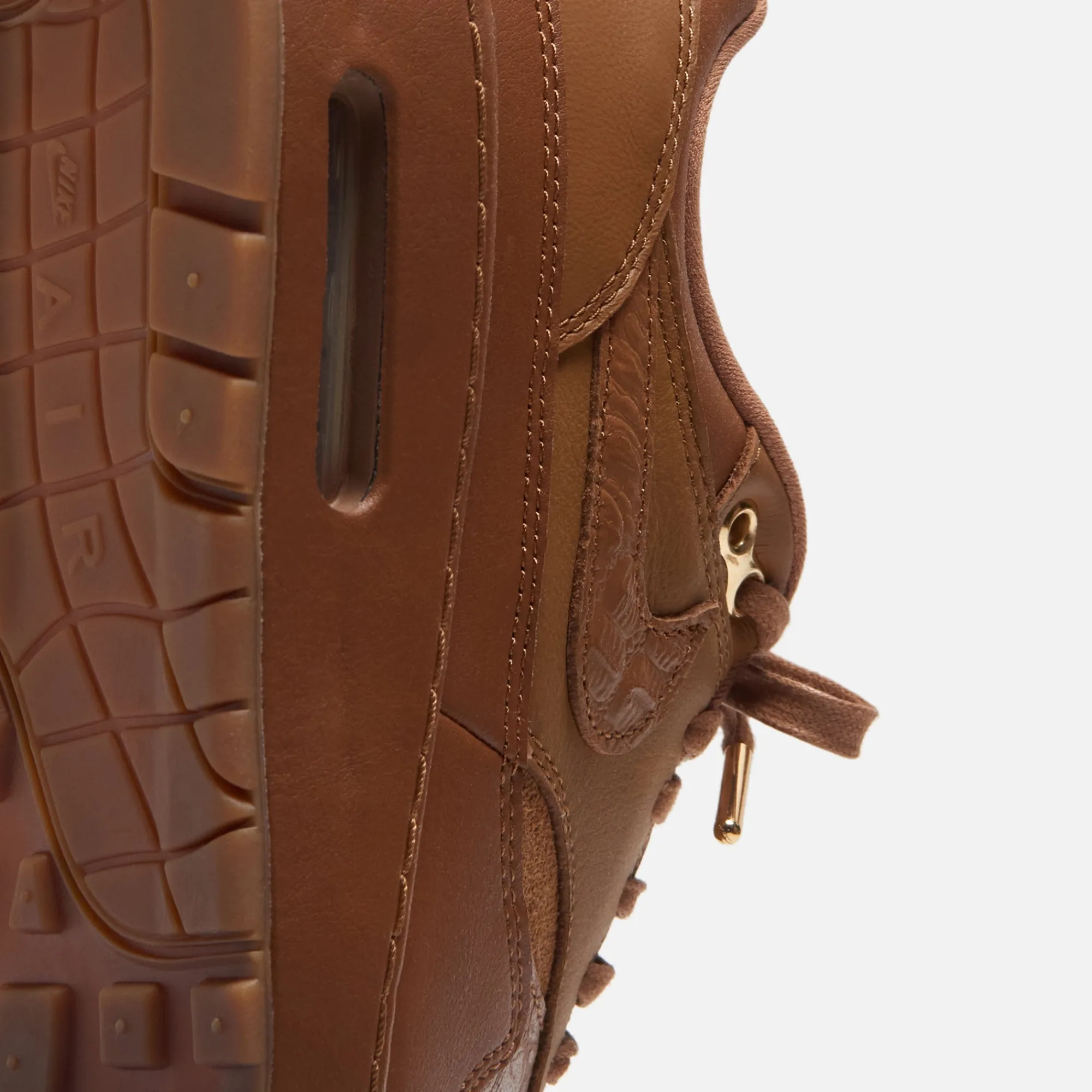 Best Nike Wmns Air Max 1 `87 Nbhd Ale Brown / Gum Medium Brown