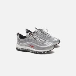 Hot Nike Wmns Air Max 97 Og Metallic Silver / Varsity Red / White