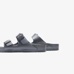 Fashion Birkenstock Wmns Arizona Metallic Anthracite Eva Black