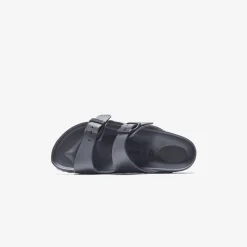 Fashion Birkenstock Wmns Arizona Metallic Anthracite Eva Black