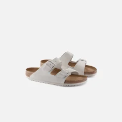 Clearance Birkenstock Wmns Arizona Sfb Antique White