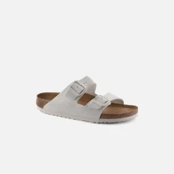Clearance Birkenstock Wmns Arizona Sfb Antique White