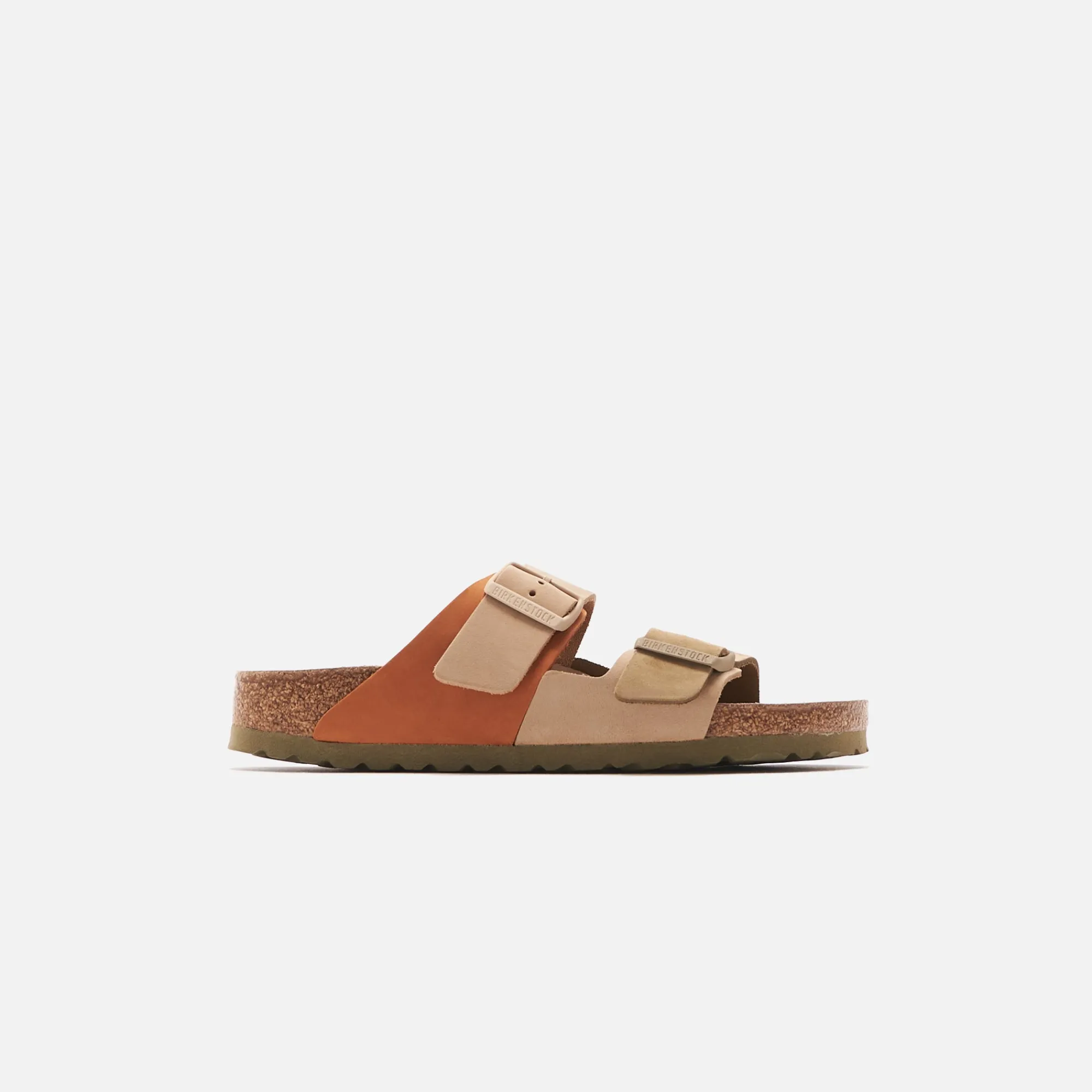 Shop Birkenstock Wmns Arizona Split Sandcastle / Faded Khaki
