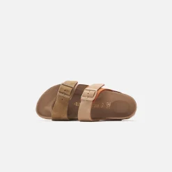 Shop Birkenstock Wmns Arizona Split Sandcastle / Faded Khaki
