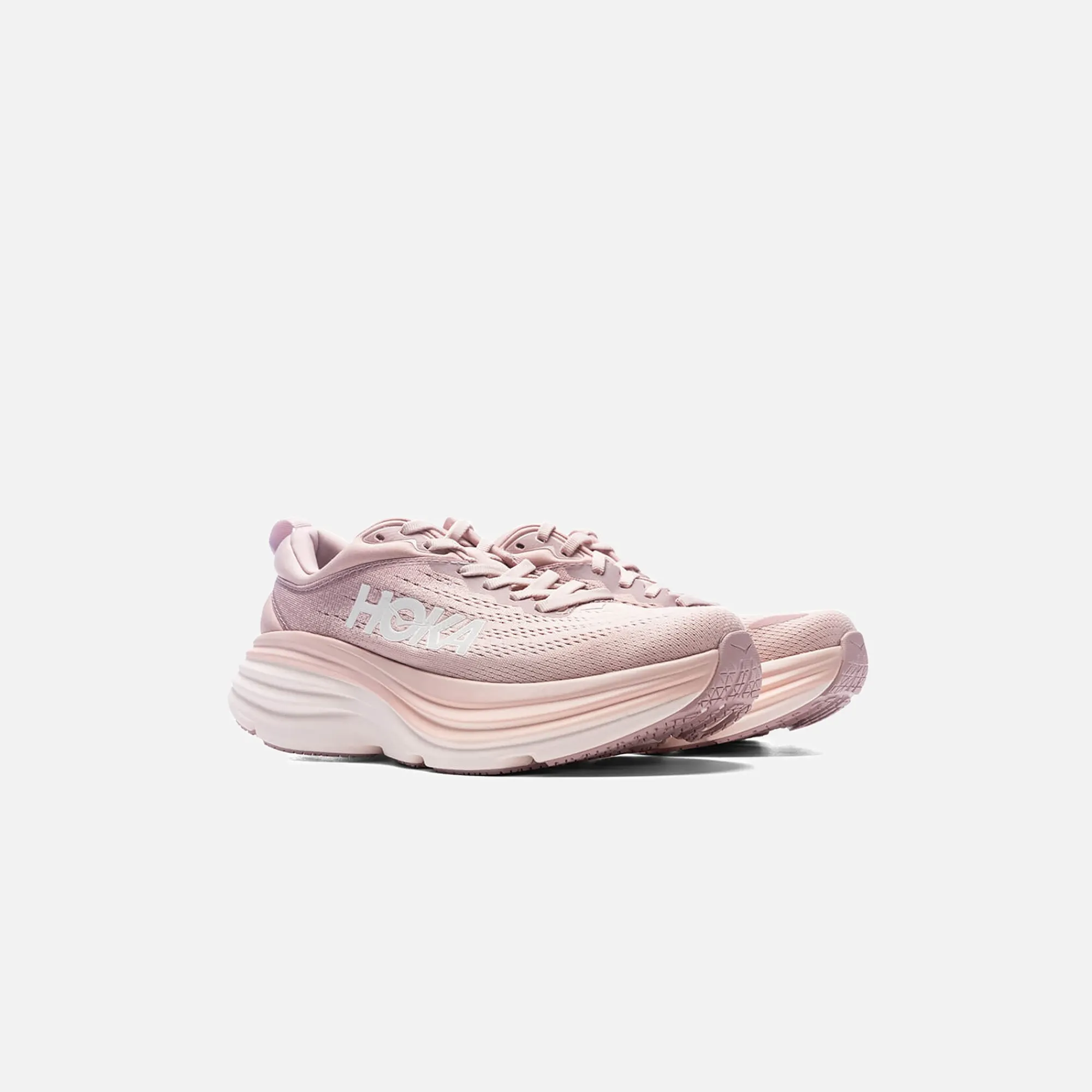 Hot HOKA Wmns Bondi 8 Pale Mauve / Peach Whip