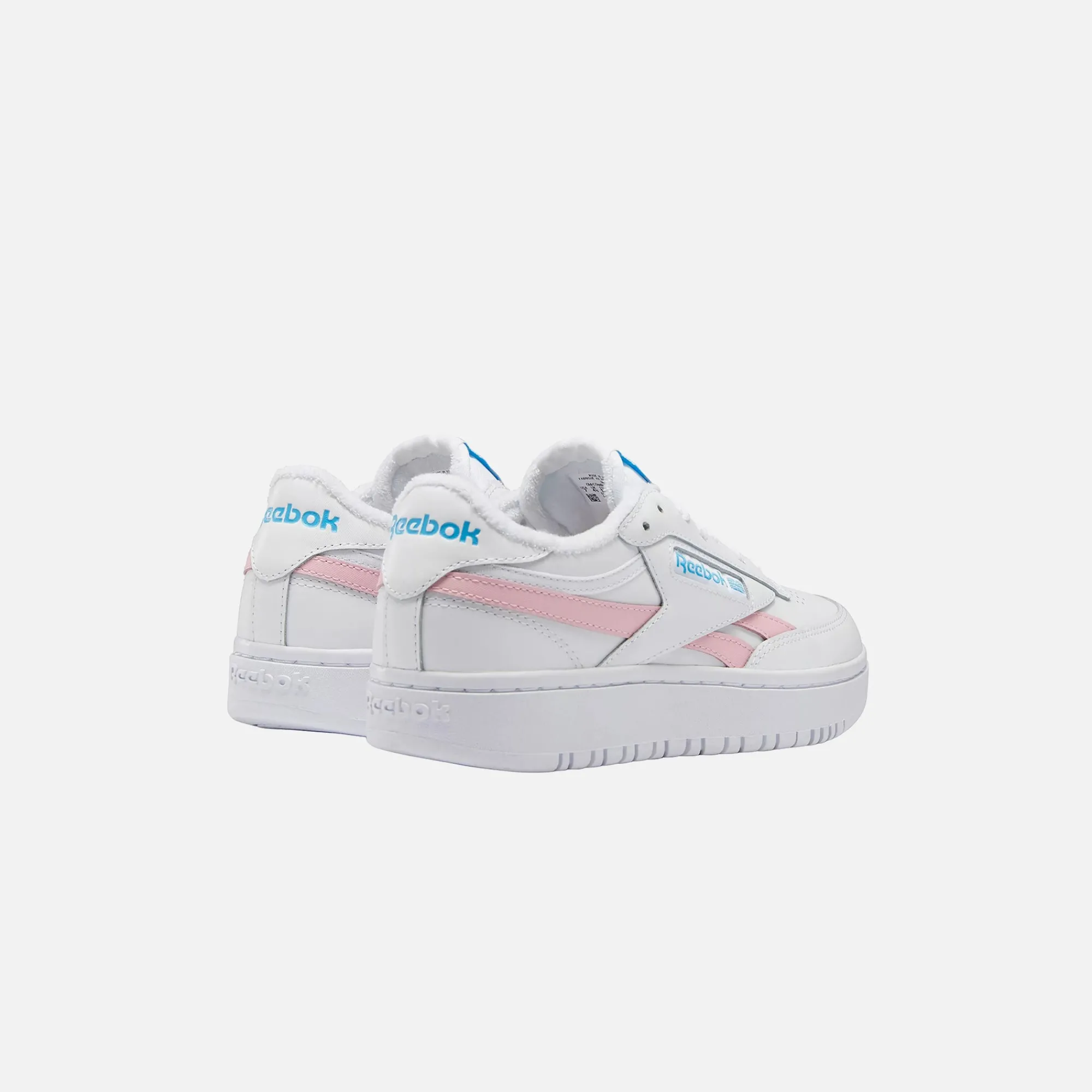 Cheap Reebok Wmns Club C Double Revenge White / Pink / Aqua