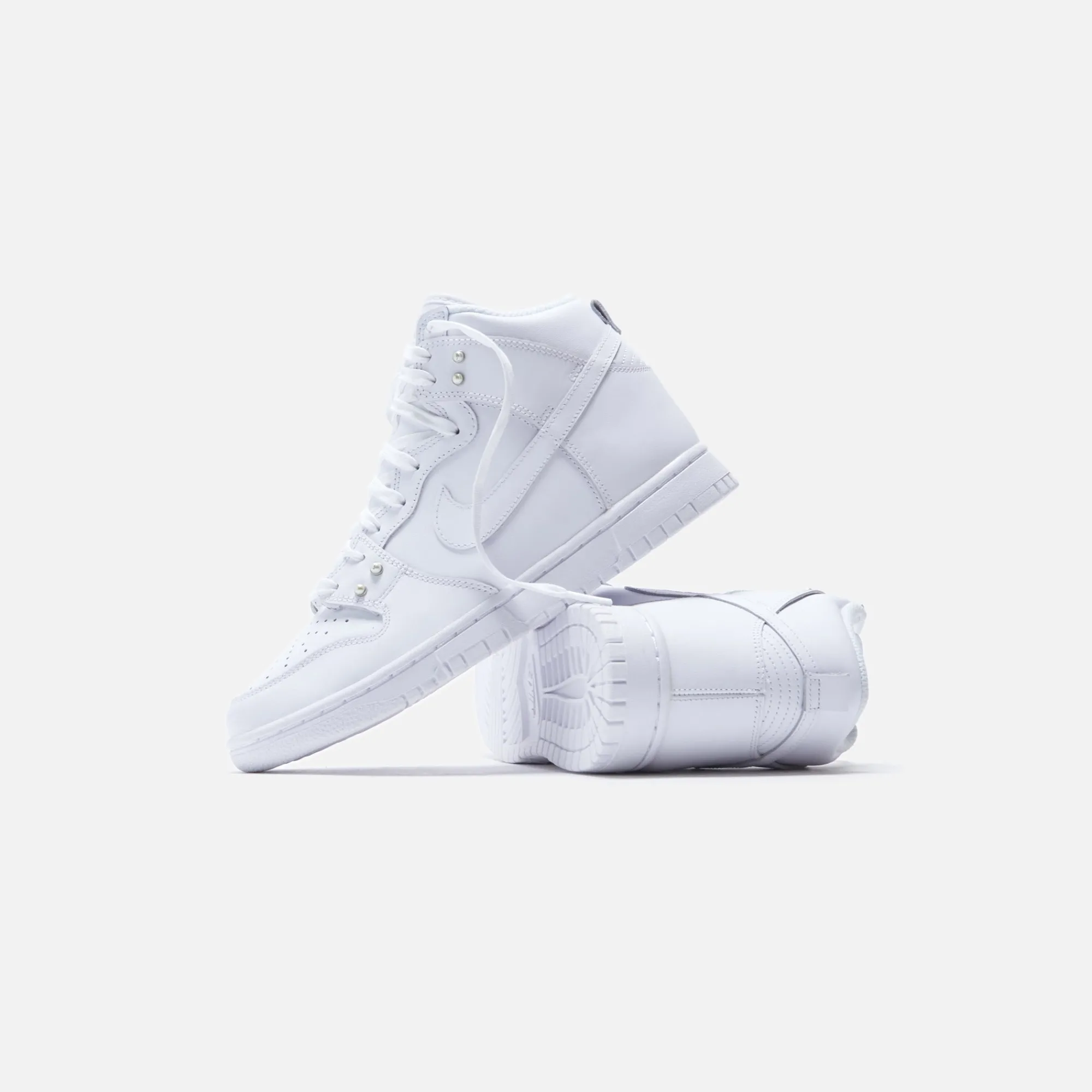 Sale Nike Wmns Dunk High Se White / Metallic Silver / Sail